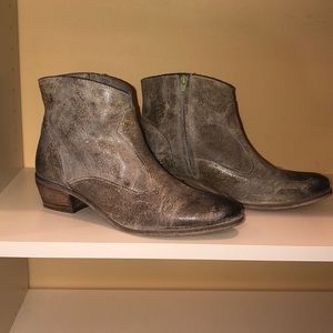 Really cool distressed leather boots!